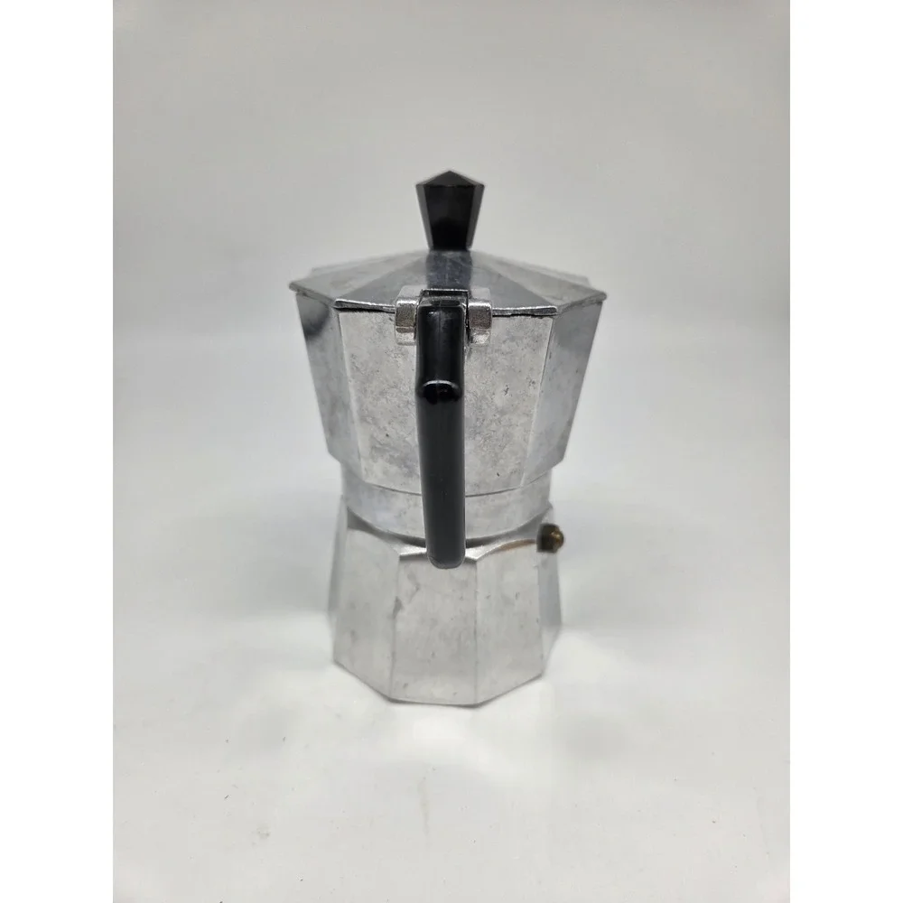 Vintage Vandel Stove Top 2 Cup Espresso / Coffee Pot Maker • Made in Italy